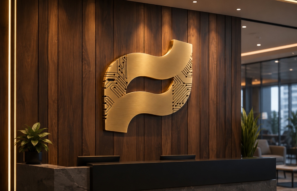 Reception 3D Gold