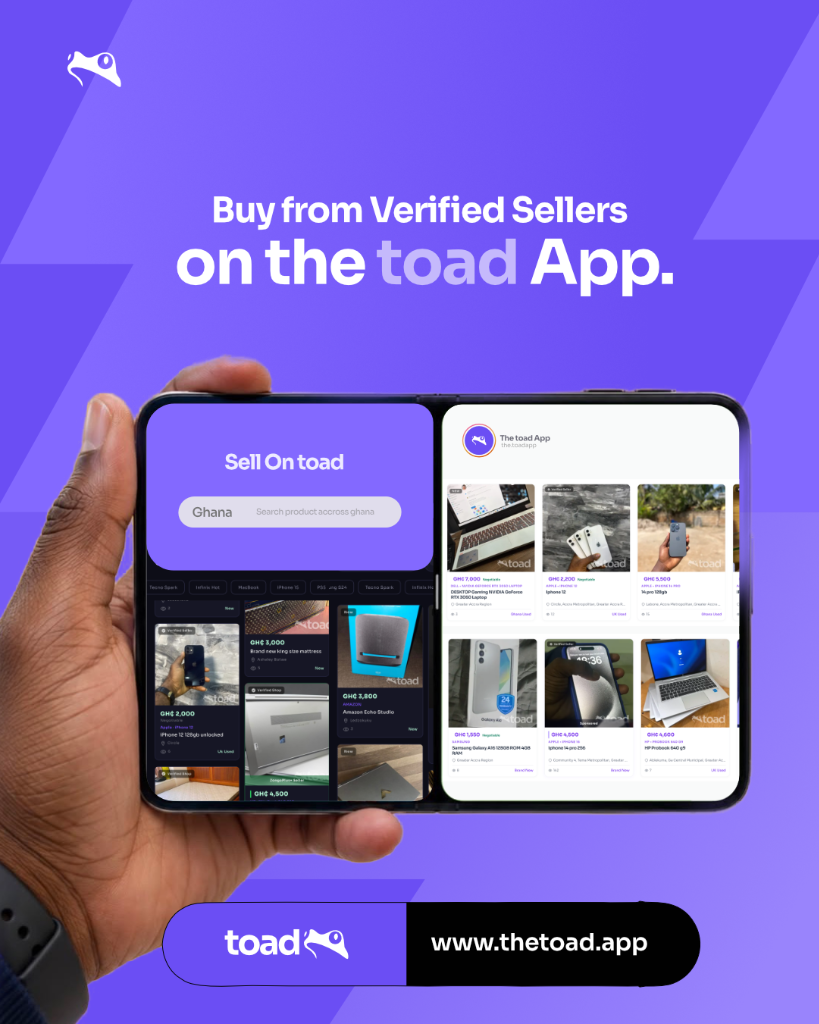 toad Verified Sellers App Poster