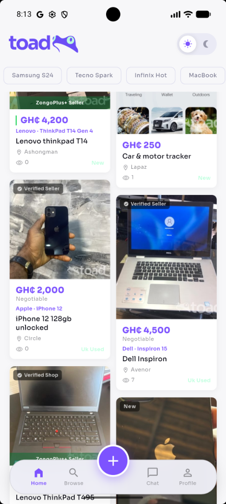 Mobile App UI
